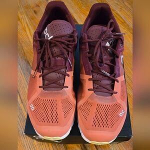 On Men's Running Cloudflow Rust/limelight